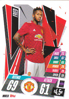 Fred Manchester United 2020/21 Topps Match Attax CL #MNU10